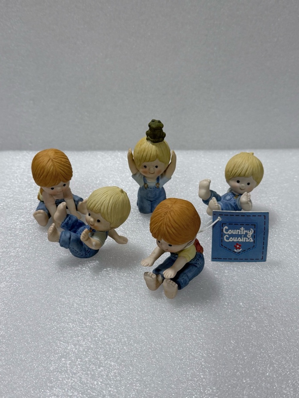 Vintage 1980 Enesco Country Cousins